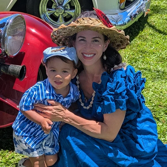 Leaf Hat Green Brown Red - Picture 6 of 14